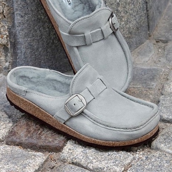 NWB Birkenstock buckley genuine shearling mule - Picture 2 of 14